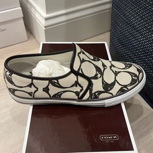Coach slip on sneakers